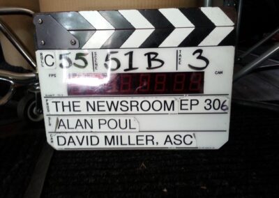 The Newsroom Clapboard